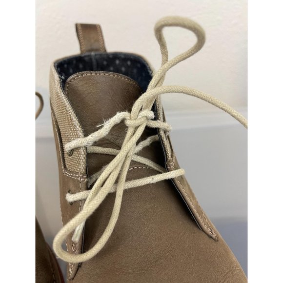 Mens GH Bass & Co Blake Shoe Tan Lace SZ 12M Round - Picture 5 of 10